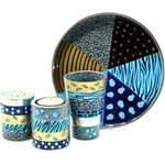 Havdallah Set with Round Tray
