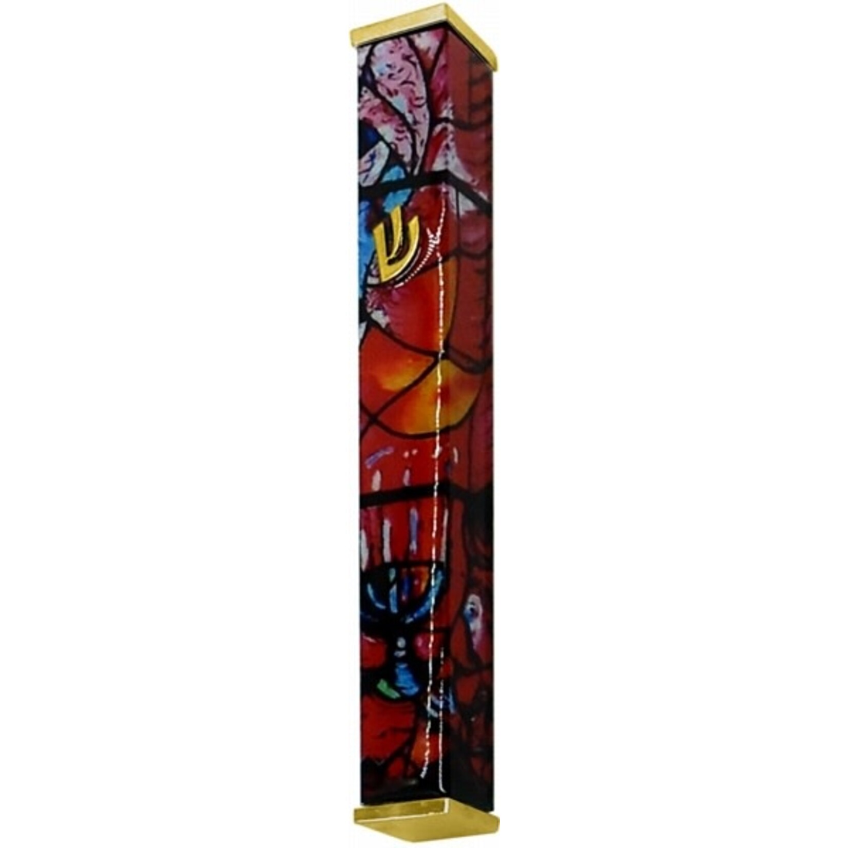 Mezuzah Case, 12cm, Marc Chagall Design