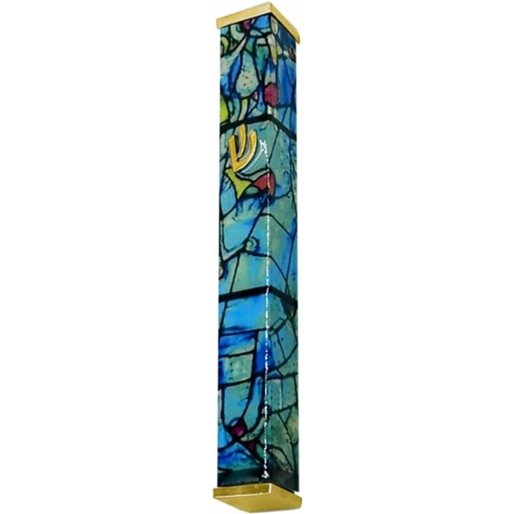 Mezuzah Case, 12cm, Marc Chagall Design