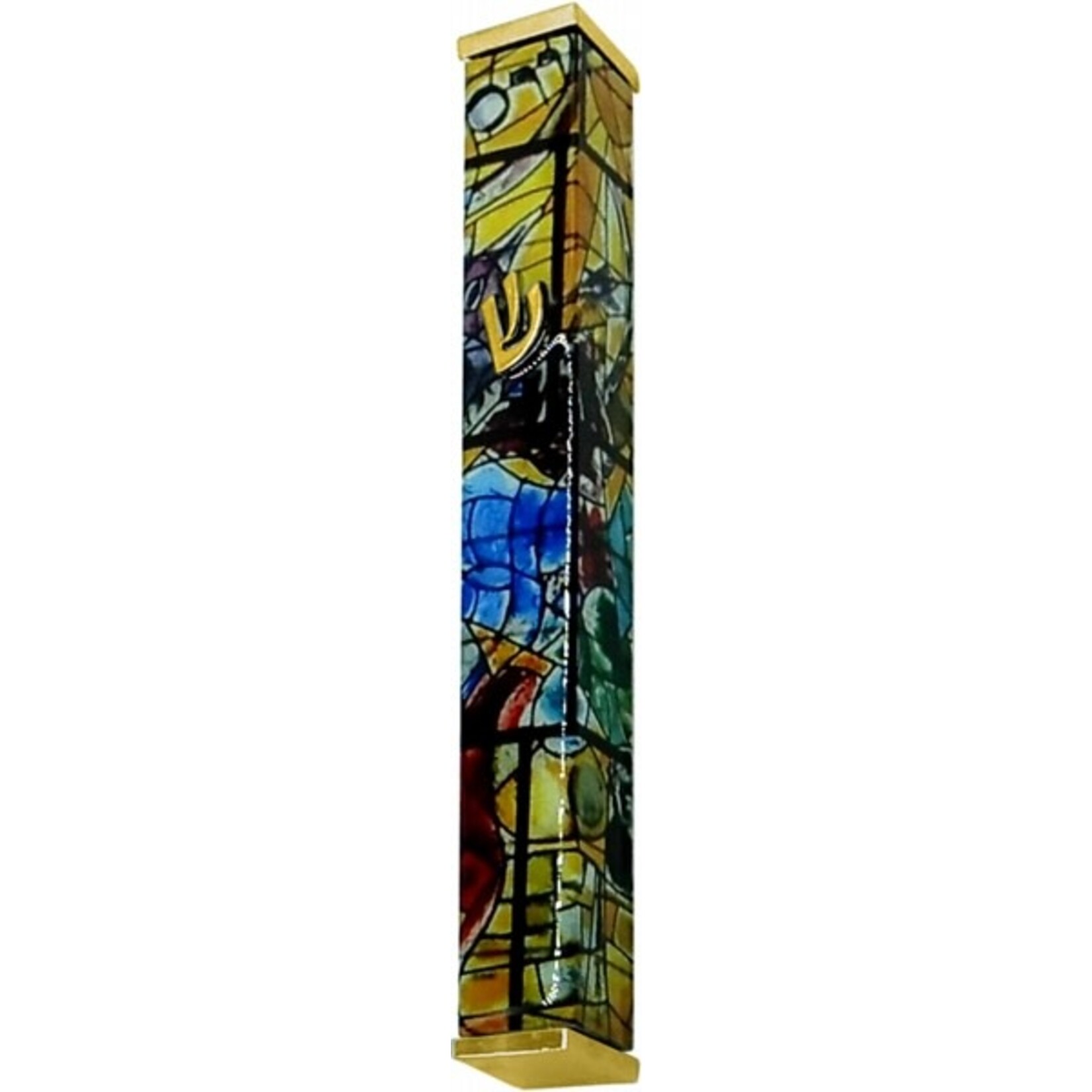 Mezuzah Case, 12cm, Marc Chagall Design