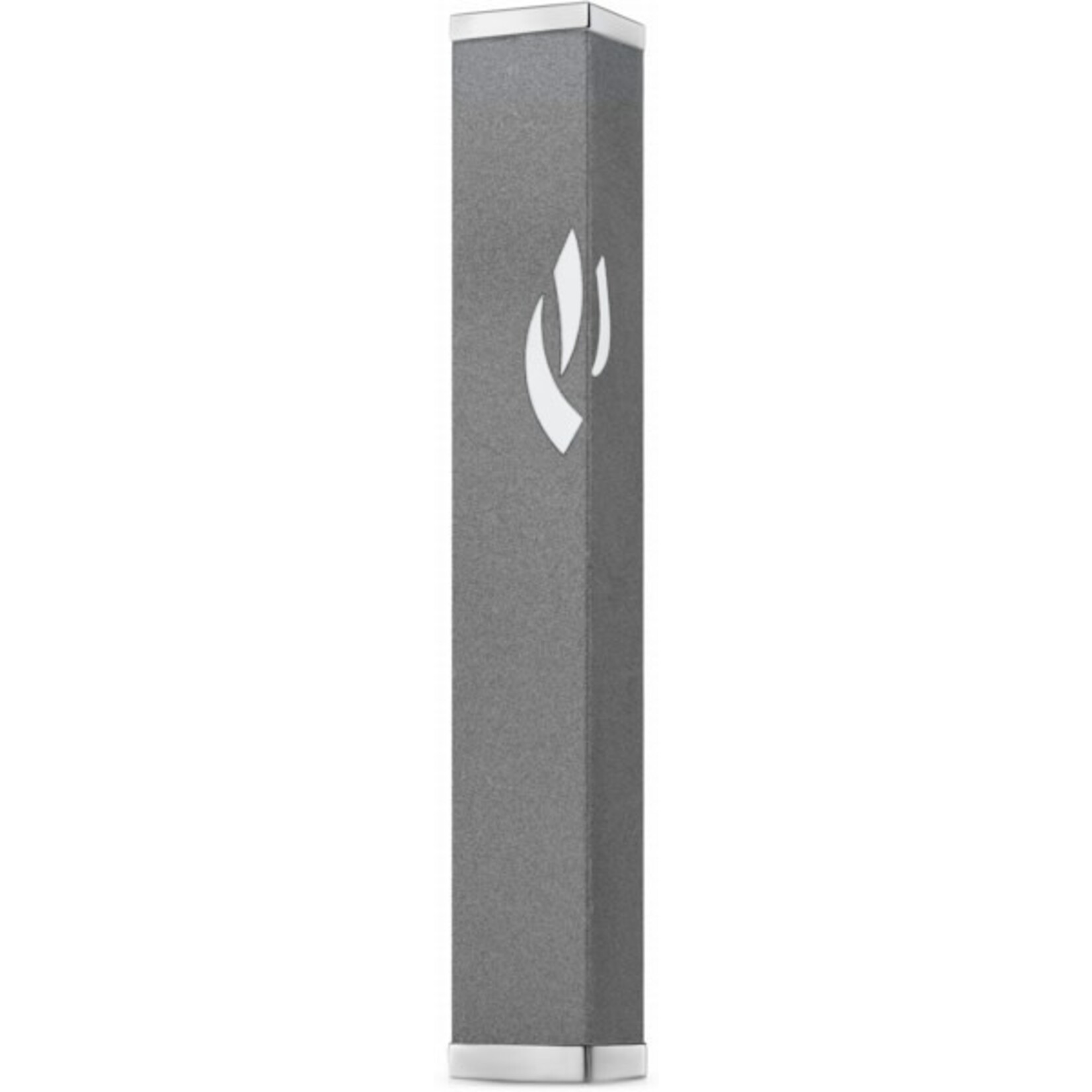 Aluminum Mezuzah Case, 10cm, Engraved