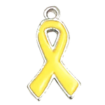 ''Bring Them Home - NOW'' Yellow Ribbon Hostage Necklace Pendant