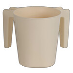 Plastic Washing Cup, Pastel Cream