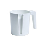 Plastic Washing Cup, White