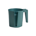 Plastic Washing Cup, Metallic Green