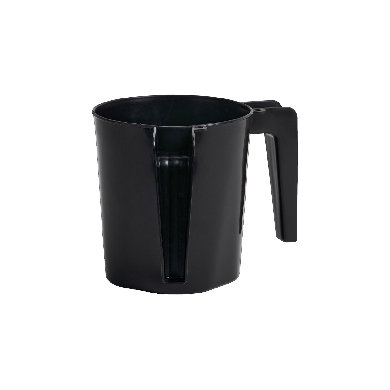 Plastic Washing Cup, Metallic Black