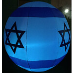 6-Foot Inflatable Star of David Ball