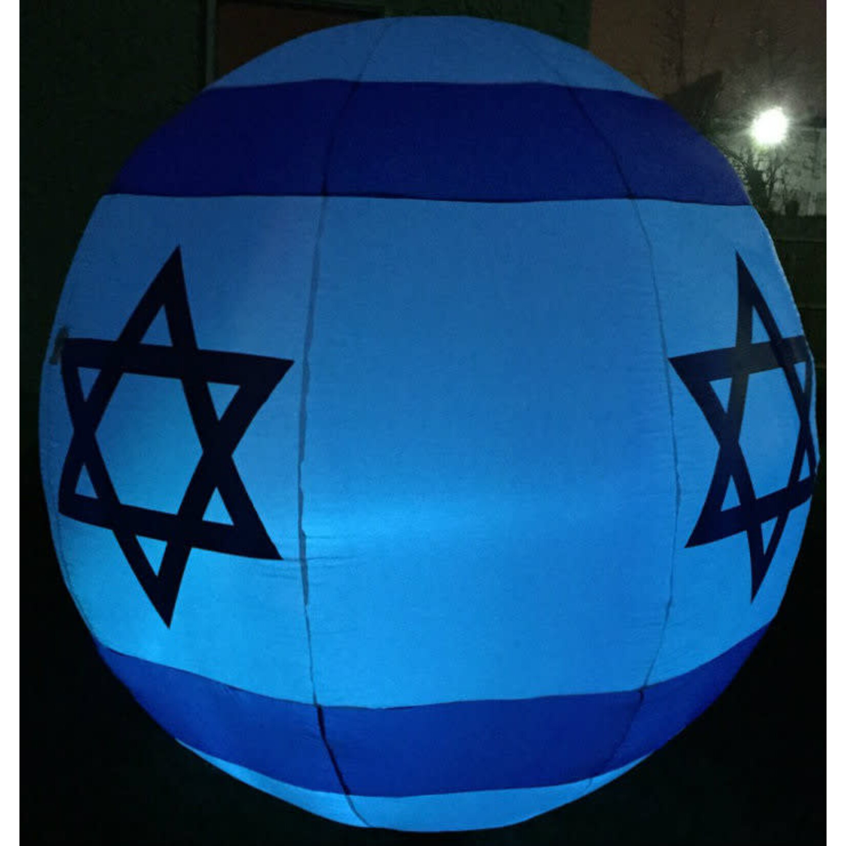 6-Foot Inflatable Star of David Ball