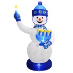 7-Foot Inflatable Chanukah Snowman