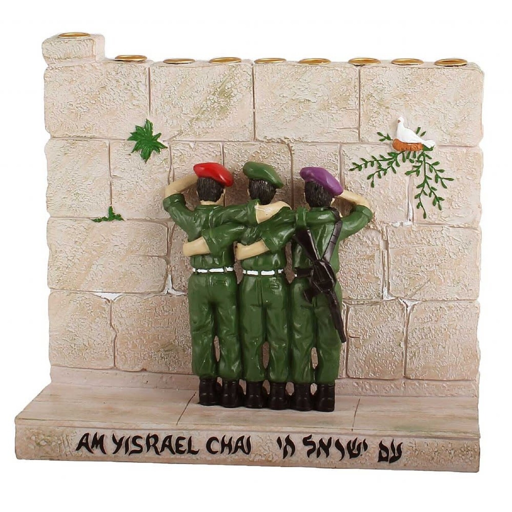 Menorah, Soldiers at Kotel