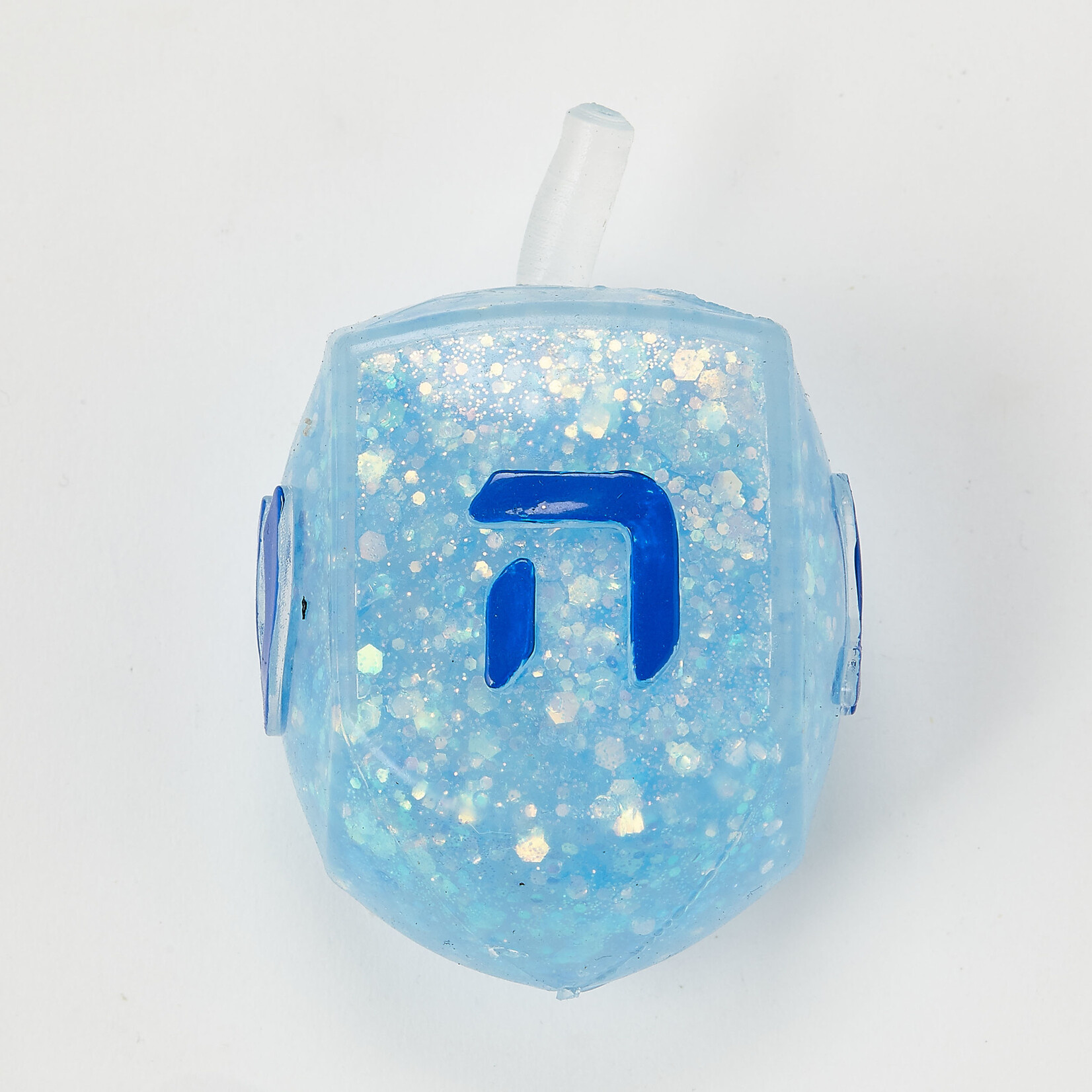 Squish Dreidel, Iridescent Glitter