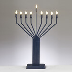 Large Display LED Menorah, Knesset-Style, 24-inch