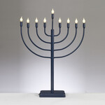 Large Display LED Menorah, Traditional Style, 24-inch