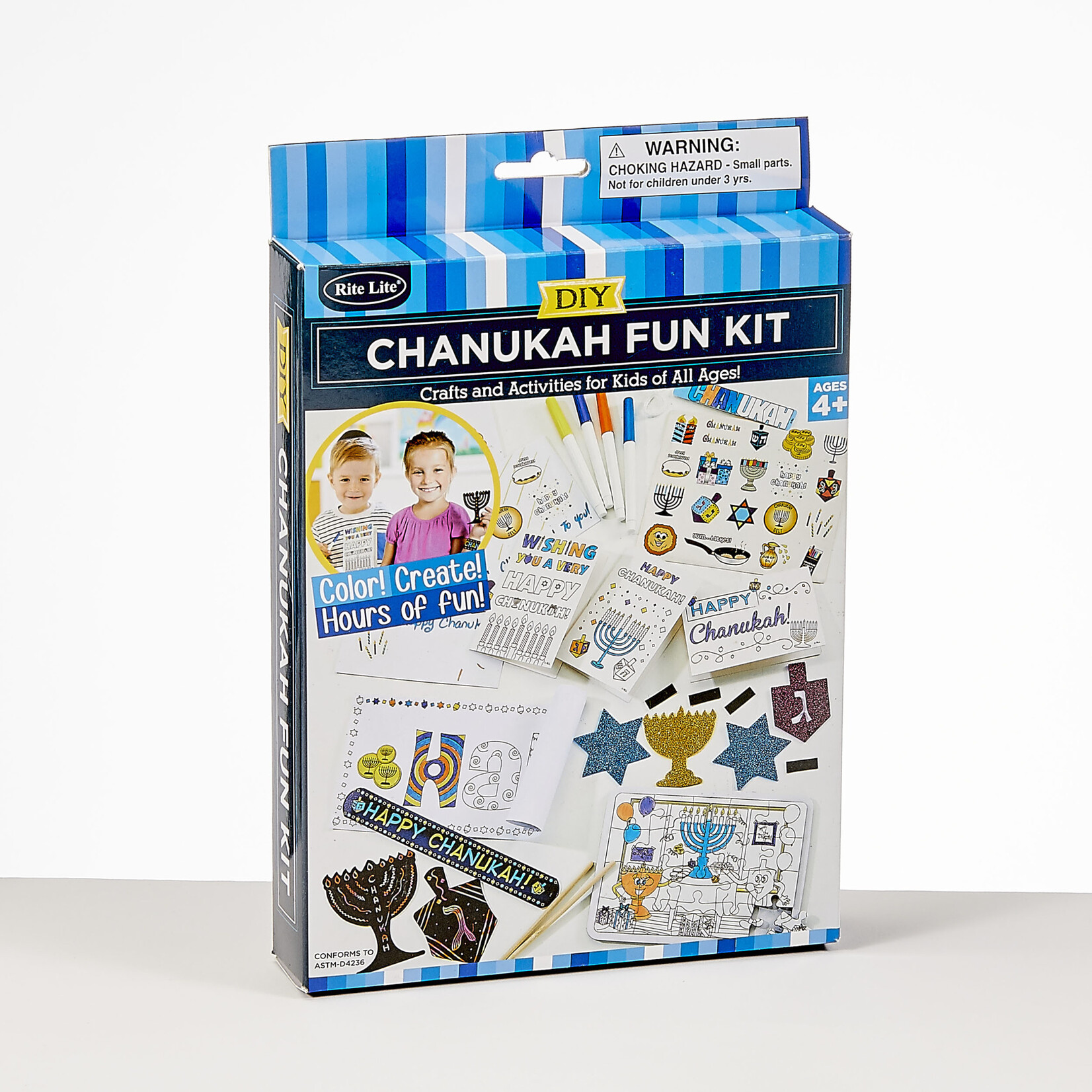 Chanukah DIY Fun Craft Kit, 9 Crafts & Activities