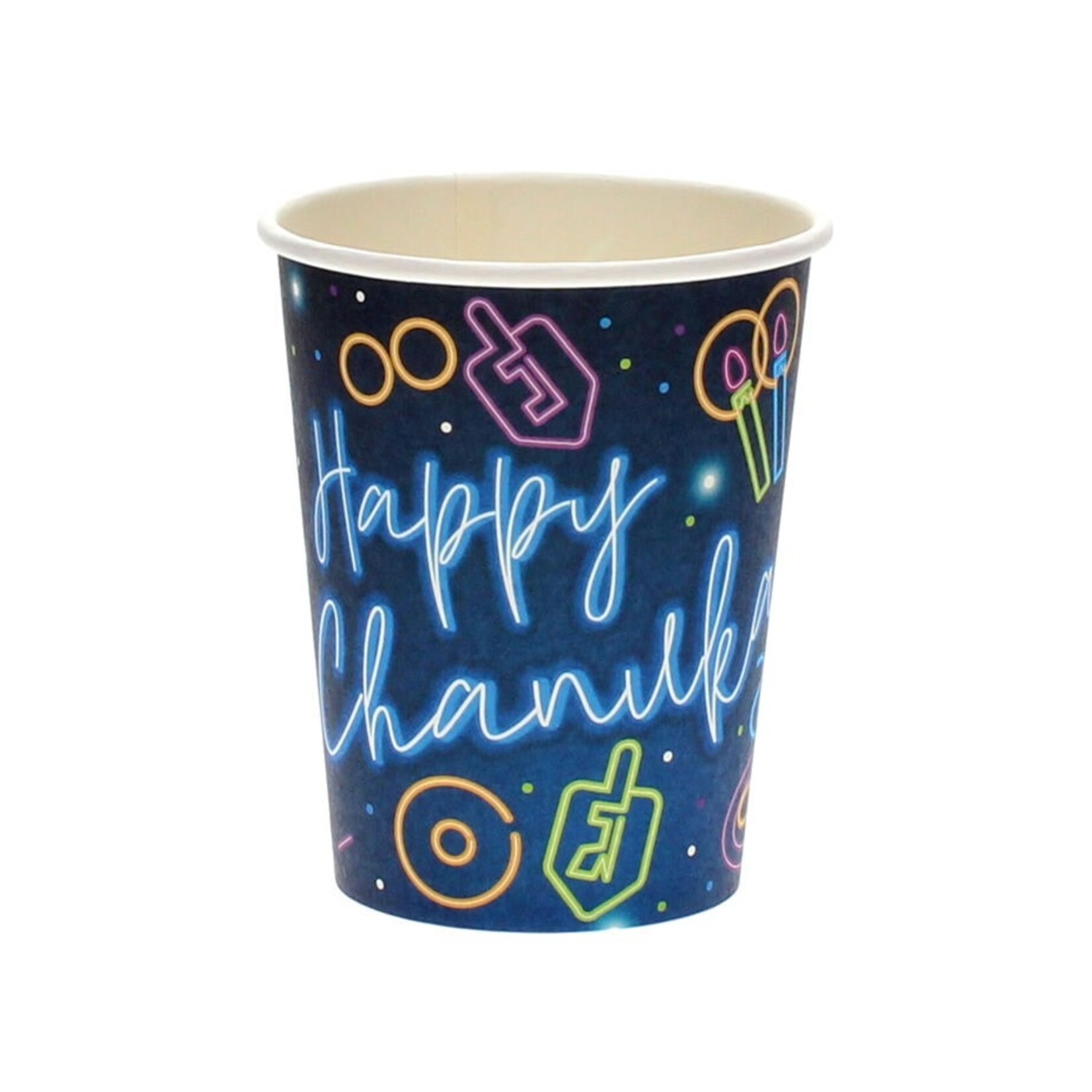 Chanukah Paper Cups, 10-Pack