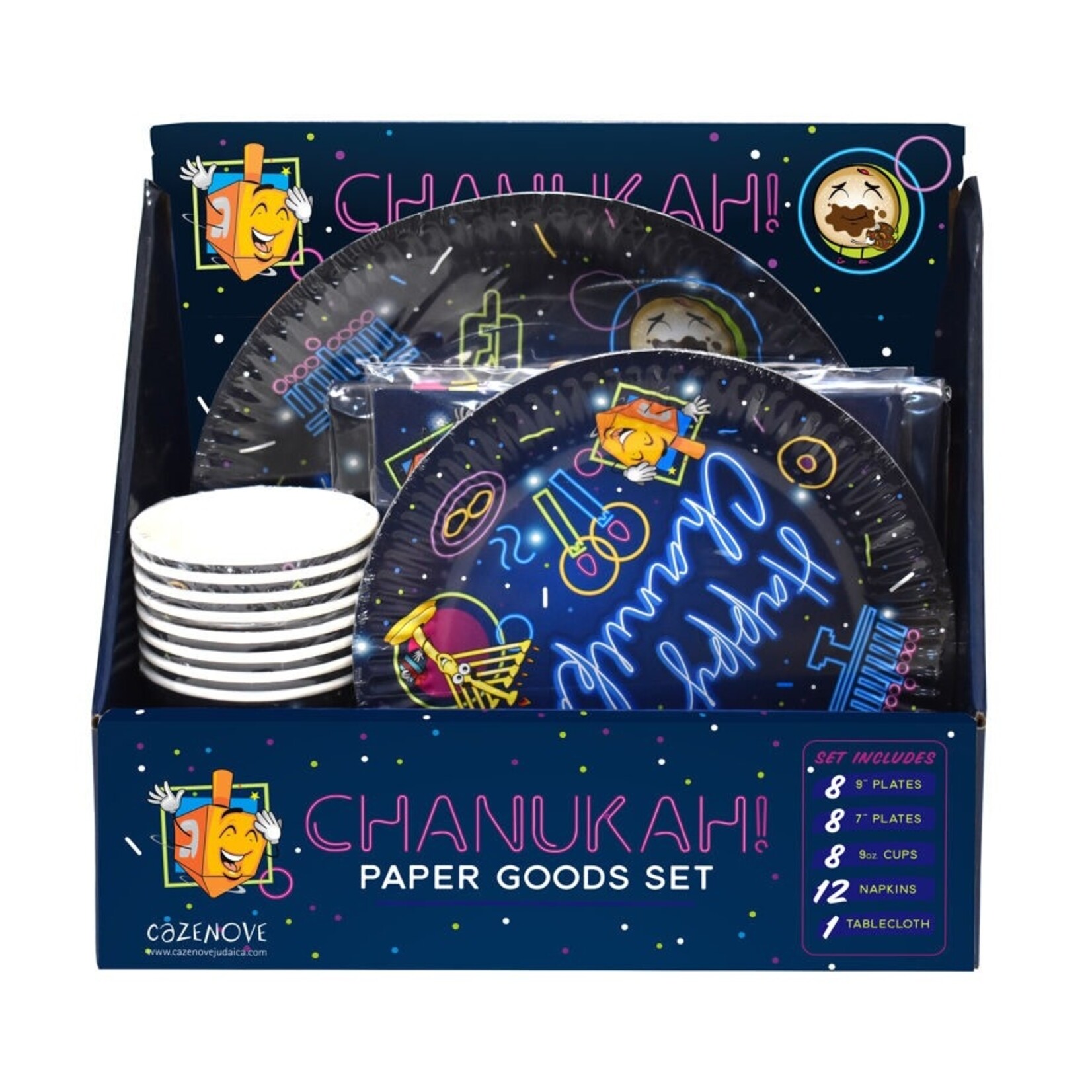 Chanukah Paper Tableware Set