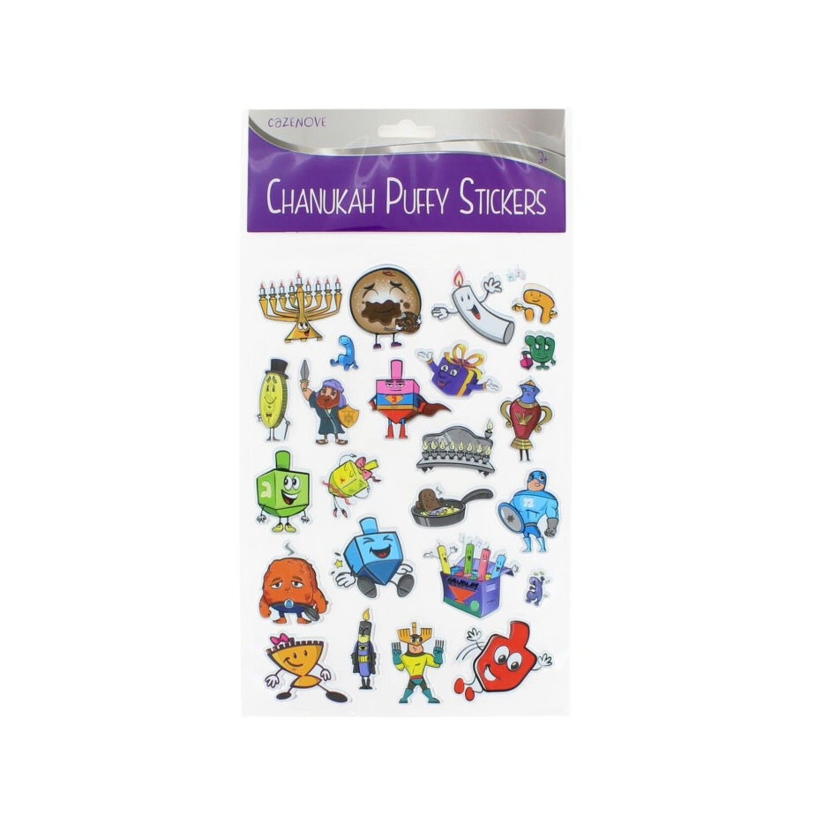 Chanukah Sticker Sheet (Puffy)