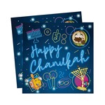 Chanukah Paper Napkins, 12-Pack