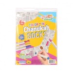 Chanukah Colour-In Socks