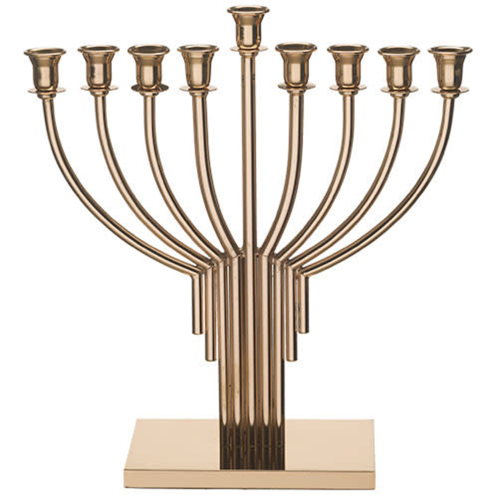 Menorah, Rose Gold Finish