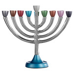 Aluminum Menorah, Classic