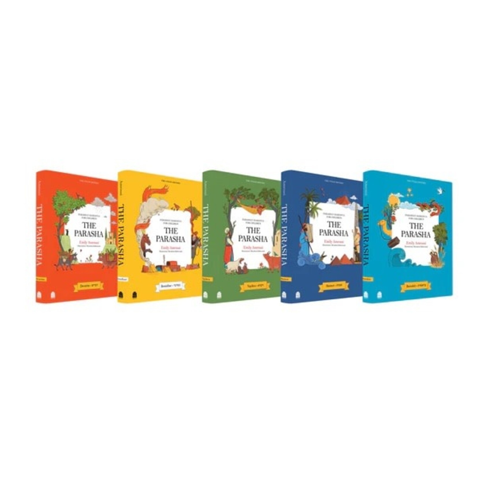 Parashat HaShavua for Children: The Parasha, 5-Volume Box Set