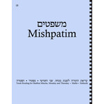 Maftir & Haftarah Booklet, Mishpatim