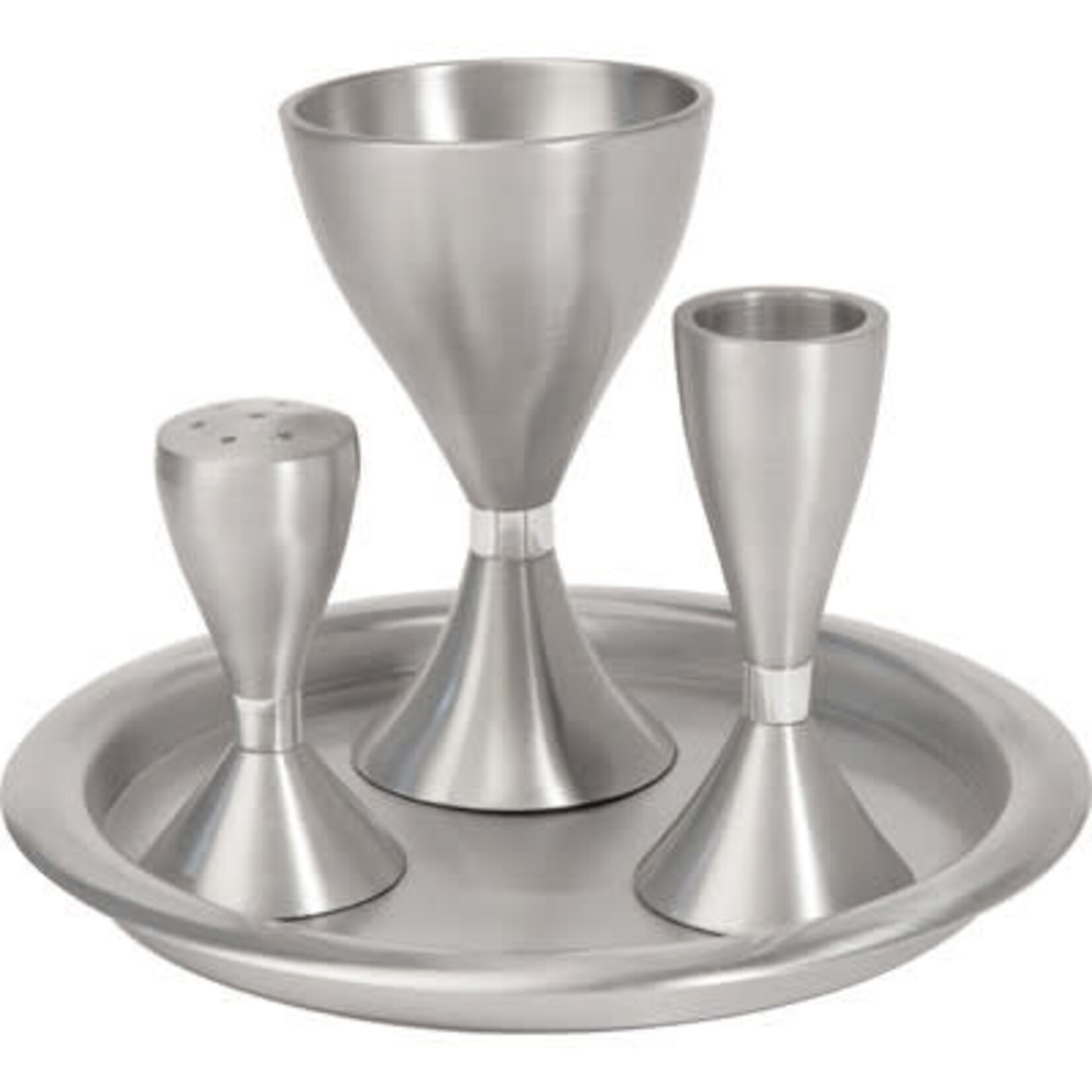 Havdallah Set, Aluminum, Silver Colour