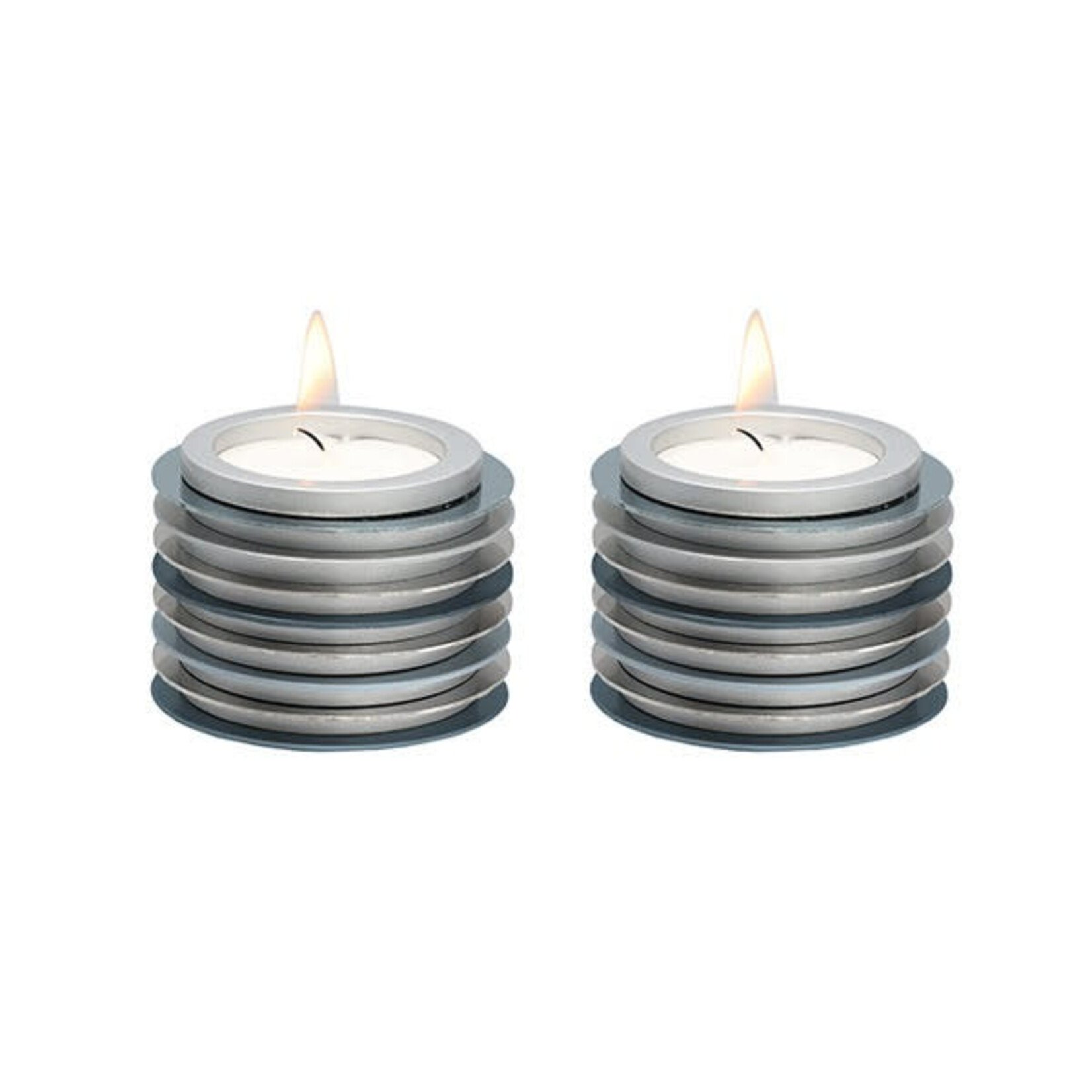 Tealight Candlesticks, Modern, Shades of Grey