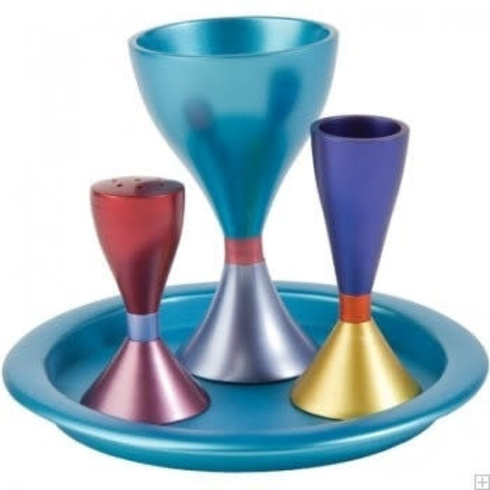 Havdallah Set, Aluminum, Multicolour