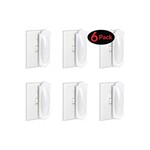 6-Pack  Magnetic Light Switch Cover Toggle Switch