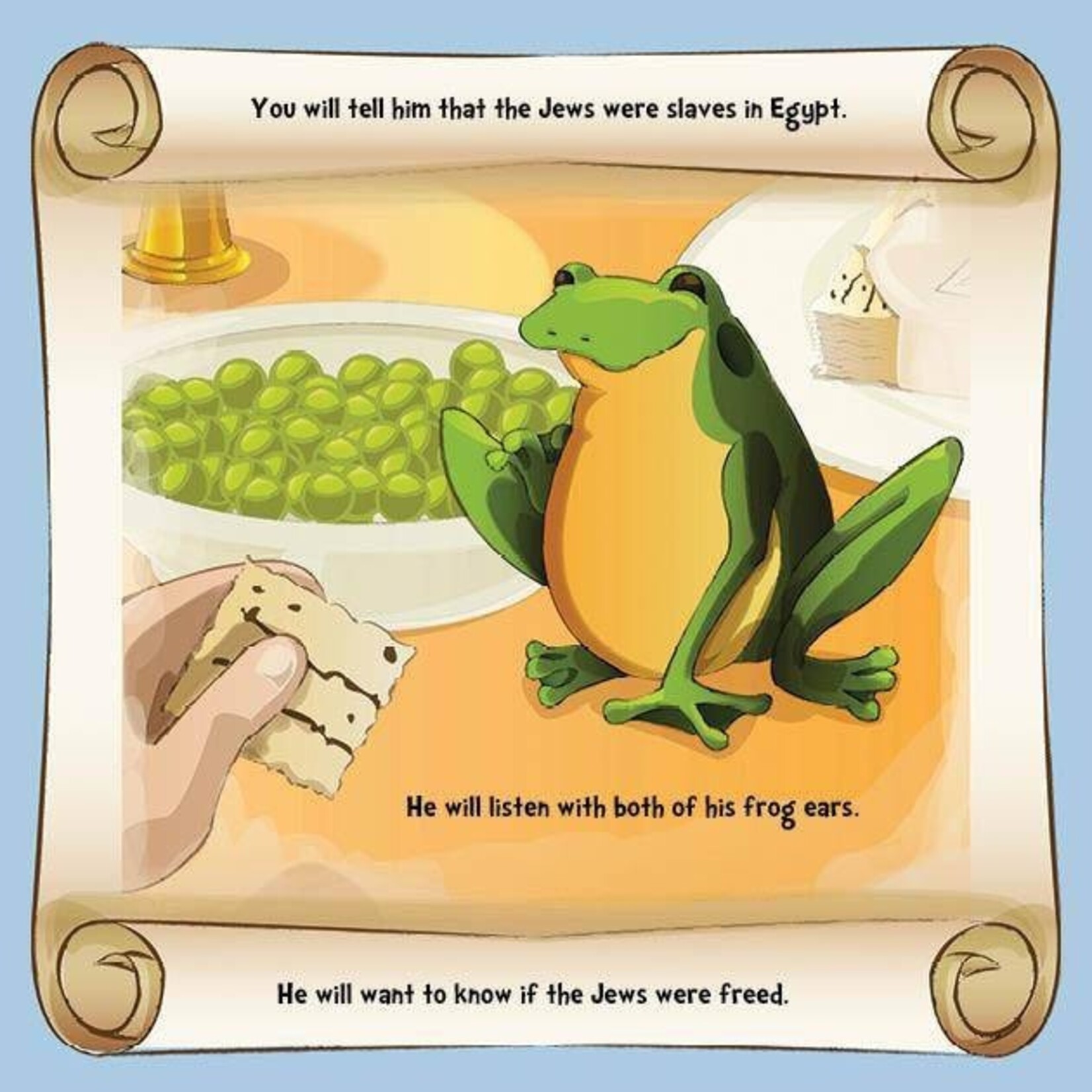 If You Give a Frog a Piece of Matzah