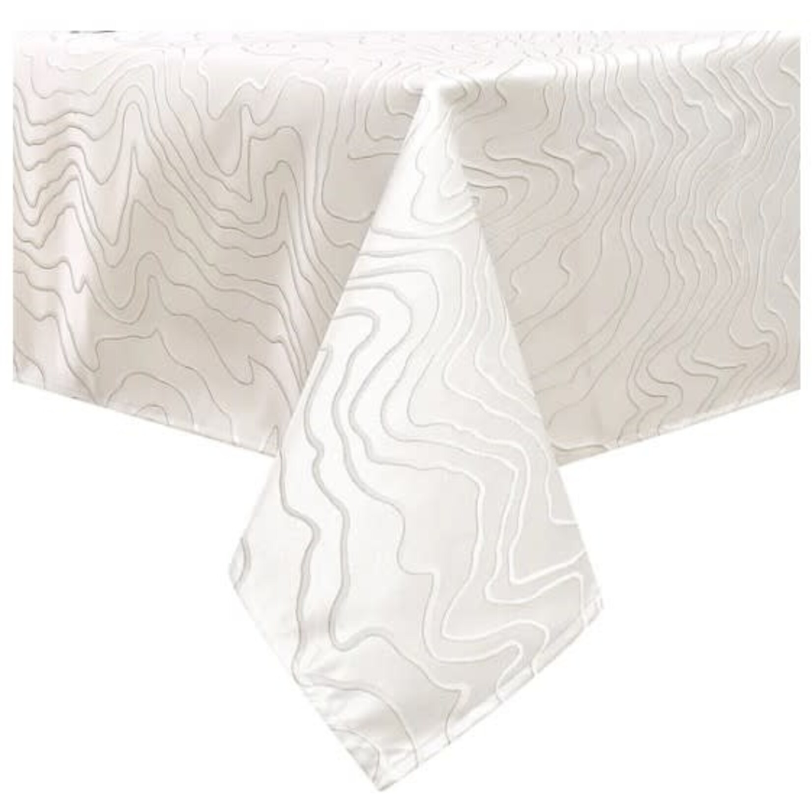 Tablecloth, Jacquard, ''Gold Ripple''