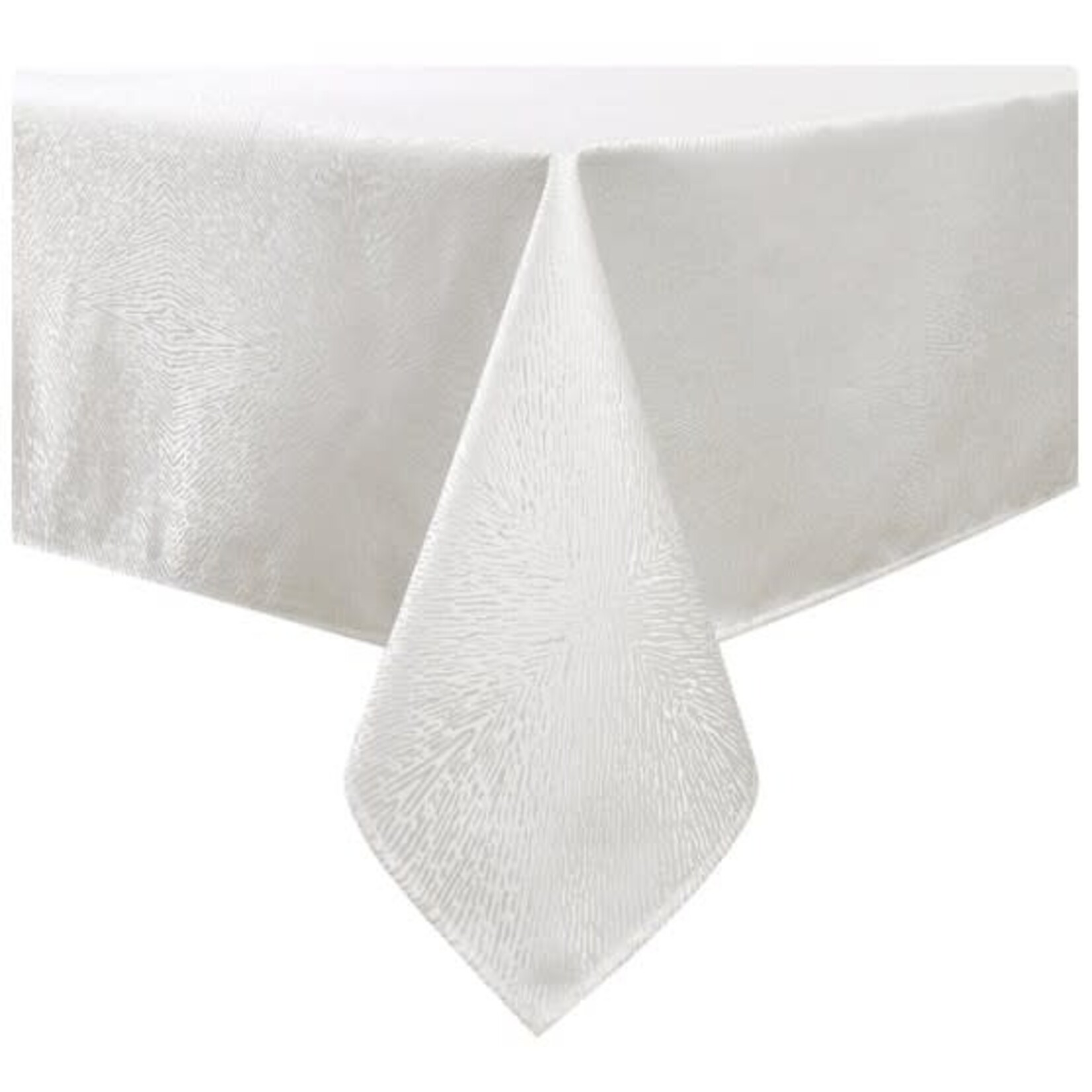 Tablecloth, Jacquard, ''Drench White''
