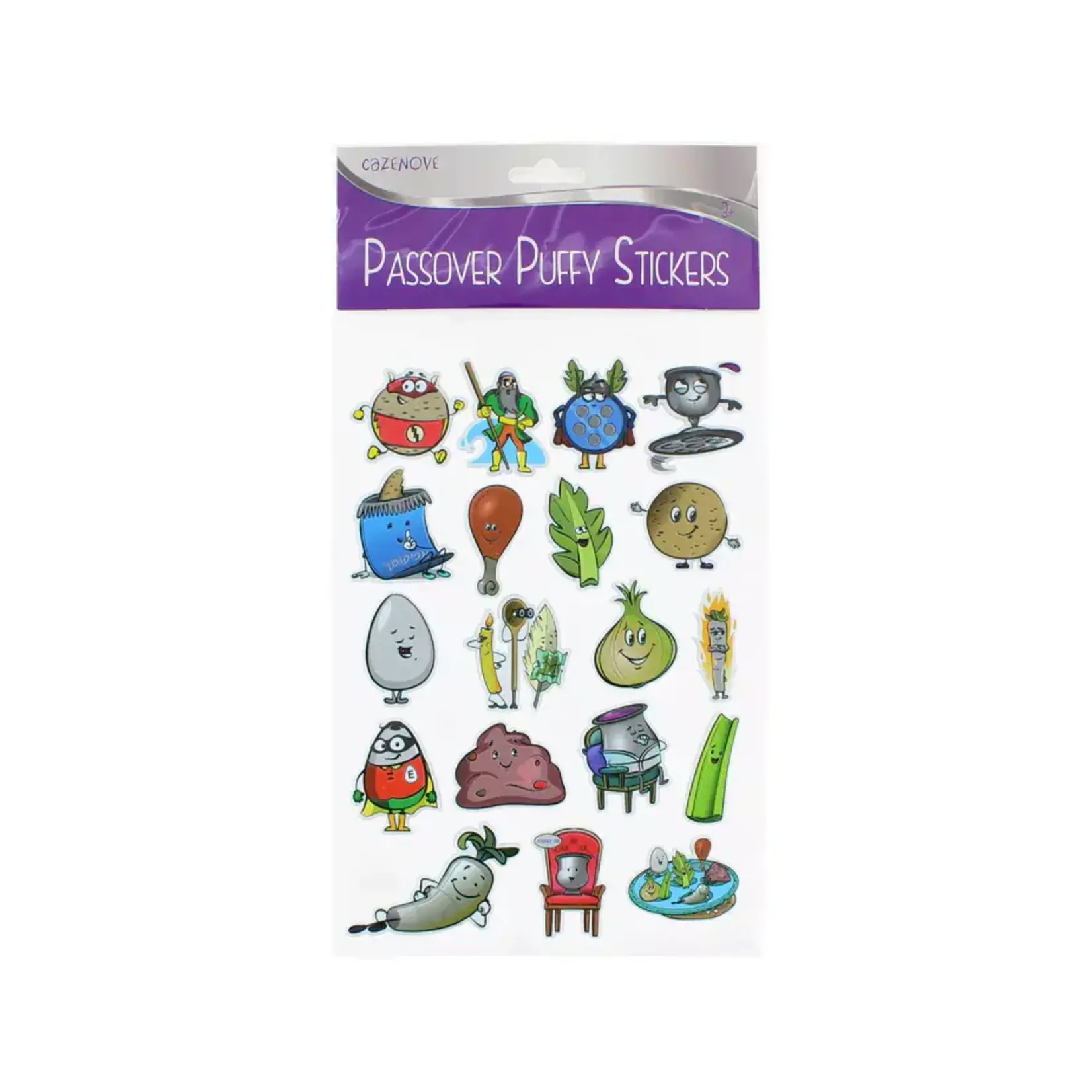 Passover Puffy Stickers