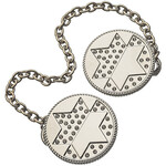 Nickel Tallit Clips (9 cm)