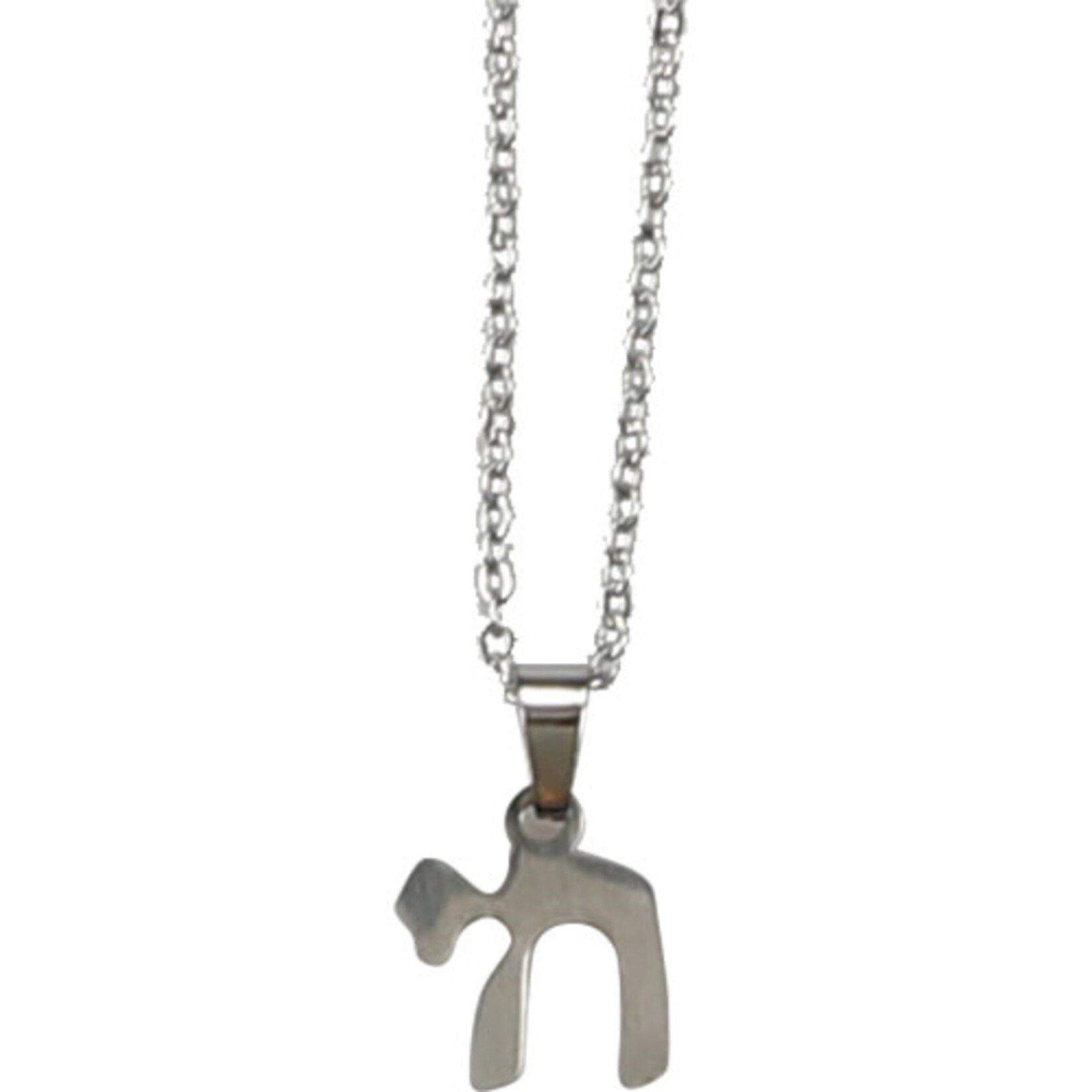 Stainless Steel "Chai" Necklace - 50 cm