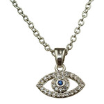 Eye Necklace , Nickel