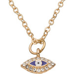 Gold Eye Necklace