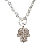 Silver Hamsa Necklace