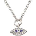 Silver Eye Necklace