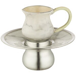 Mayim Achronim Set , White Marble