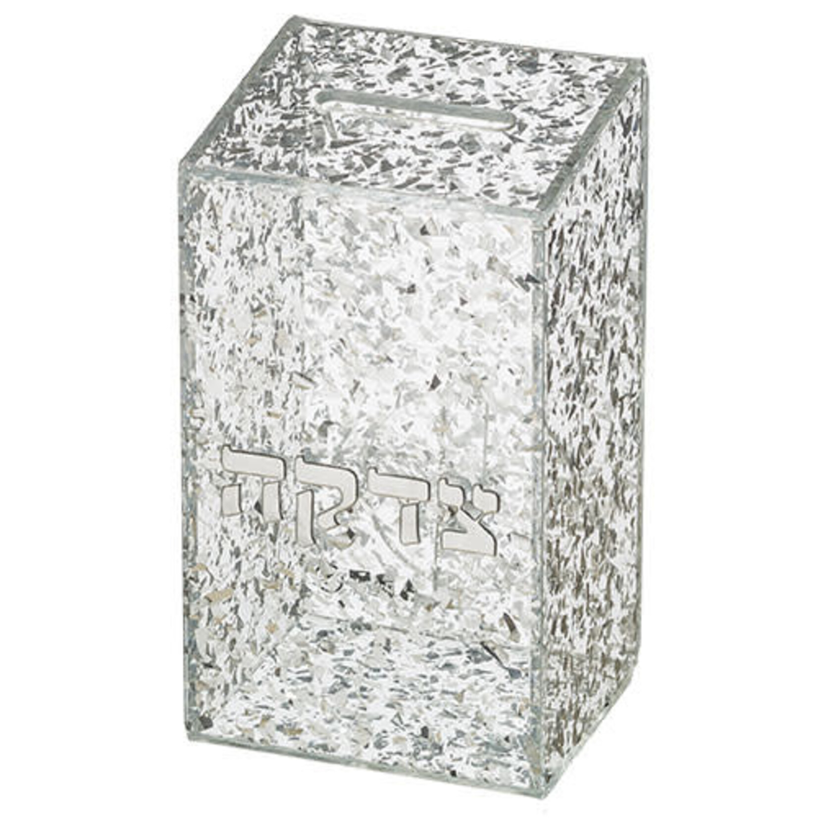 Tzedakah Box, Acrylic