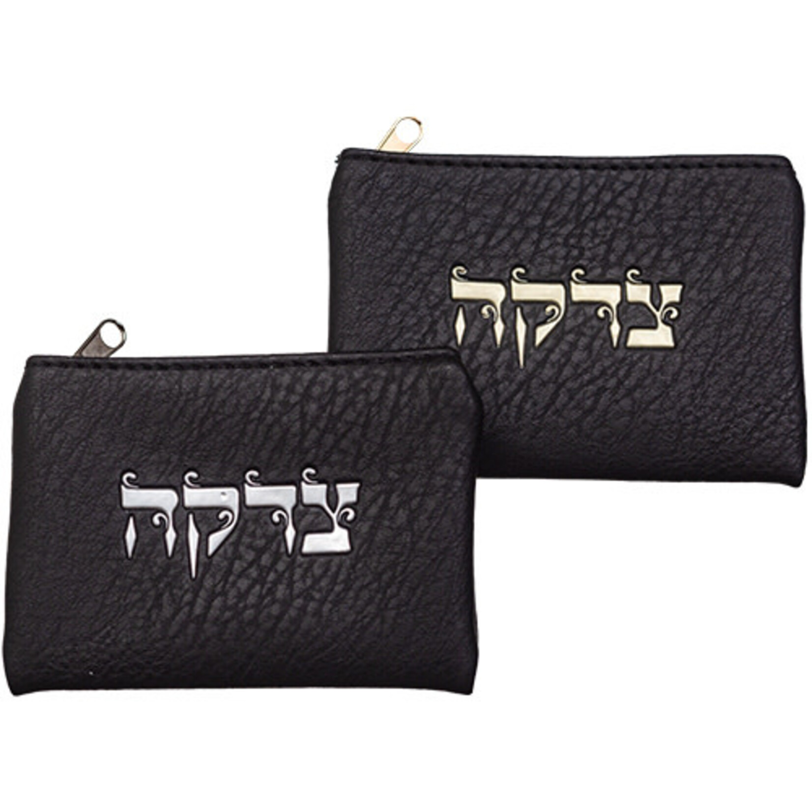 Leatherette Tzedakah Bags