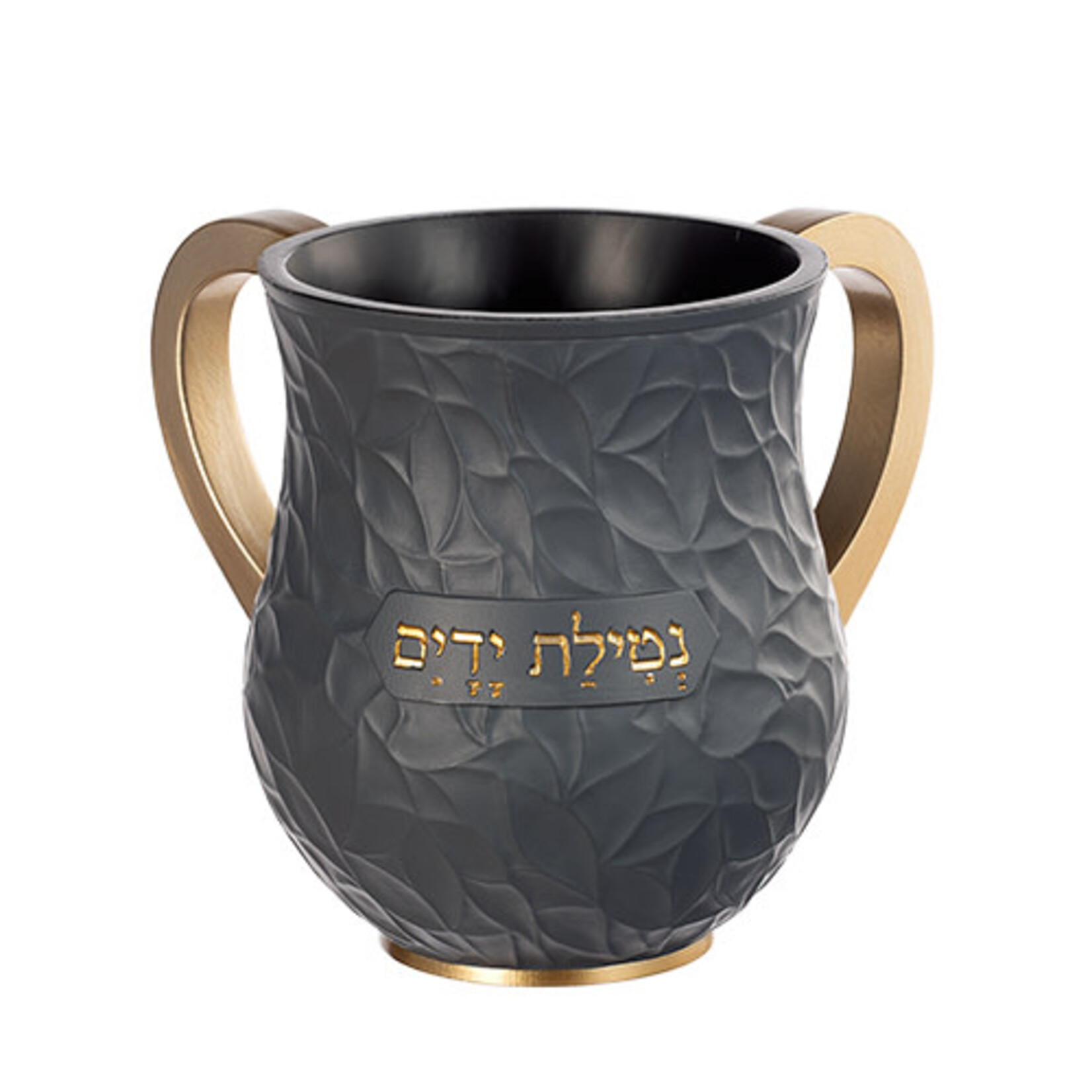 Washing Cup, Black and Gold, Polyresin
