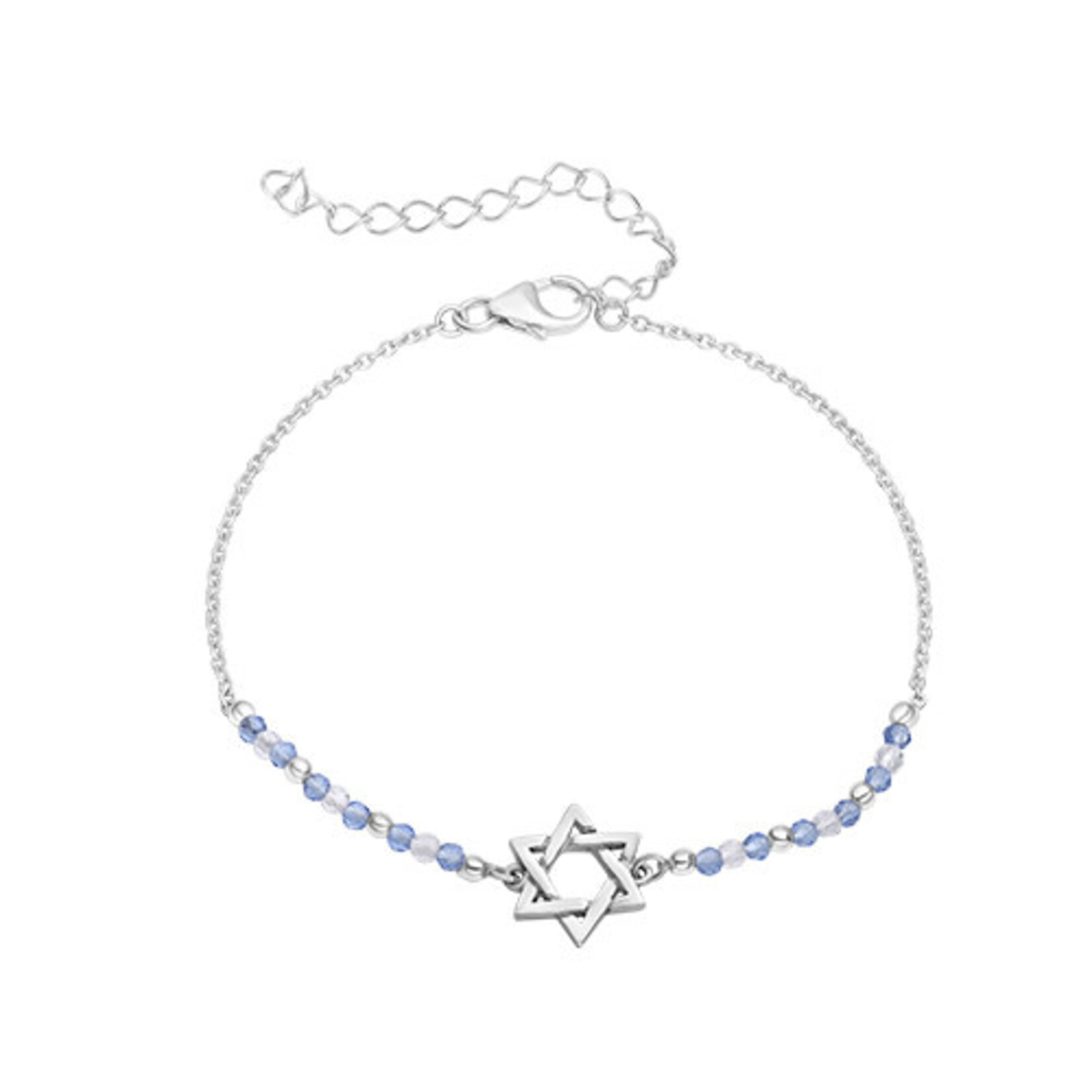 Bracelet - 925 Sterling Silver Magen David