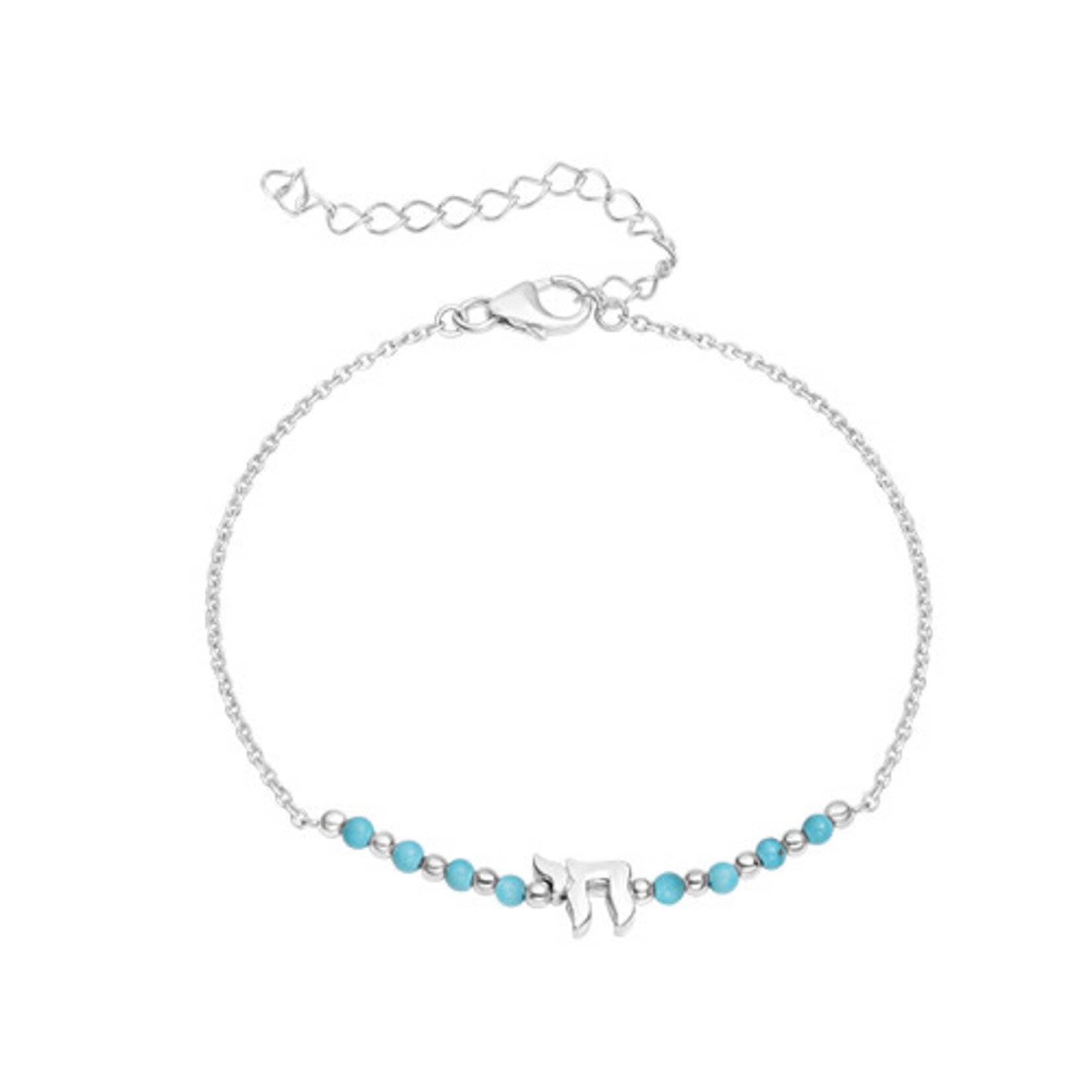Bracelet - 925 Sterling Silver Chai