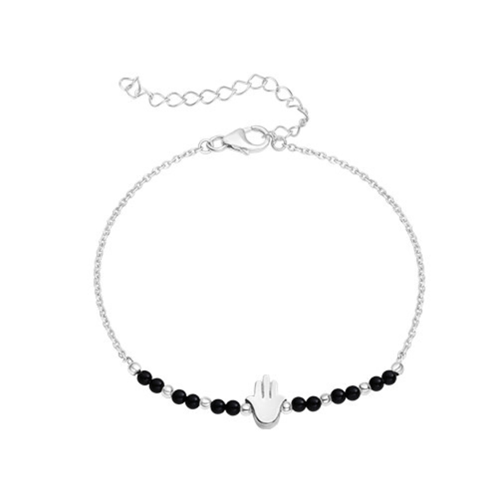 Bracelet - 925 Sterling Silver Hamsa