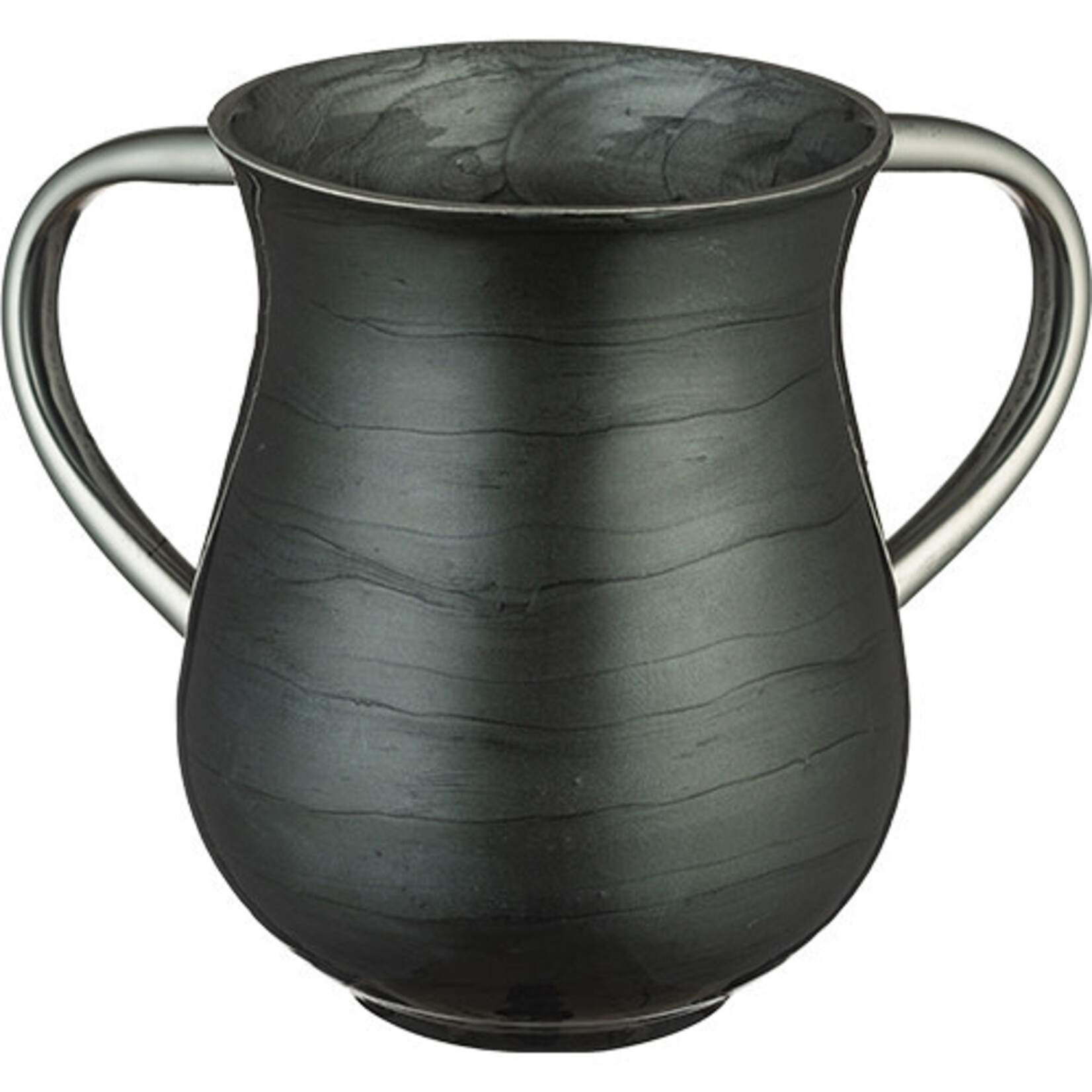 Washing Cup, Aluminum with Charcoal Enamel
