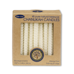 Honeycomb Beeswax Chanukah Candles White